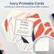 Avery Printable Geo Flat Cards, Sure Feed Technology, 5" x 7", Matte Ivory Cardstock, Laser/Inkjet Printable, 20 Total, Great for Product Branding, Marketing, and More